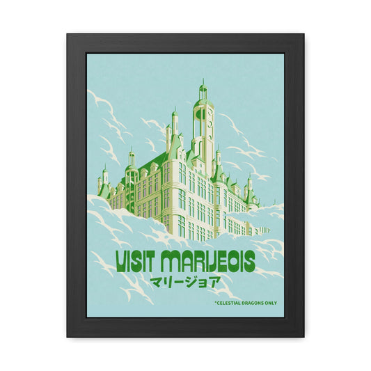 Visit Marijeois Travel Poster (Framed)