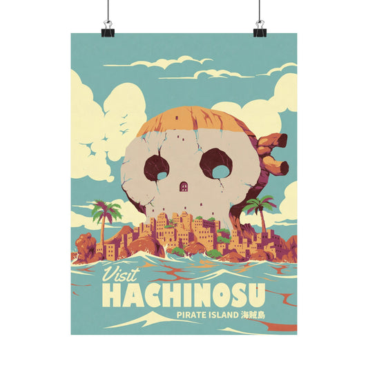 Visit Hachinosu Travel Poster