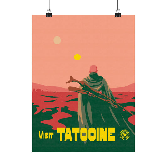 Visit Tatooine Poster