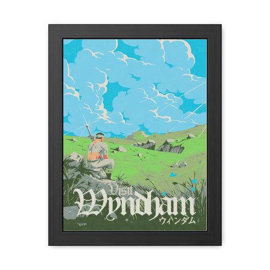 Visit Wyndham Travel Poster (Framed)