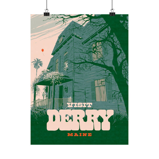 Visit Derry Travel Poster