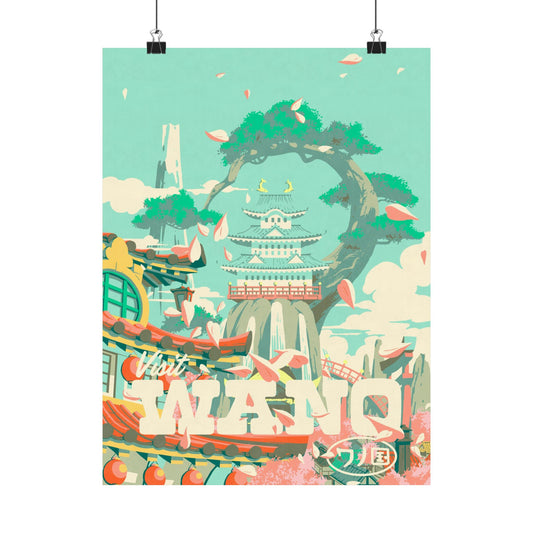 Visit Wano Travel Poster