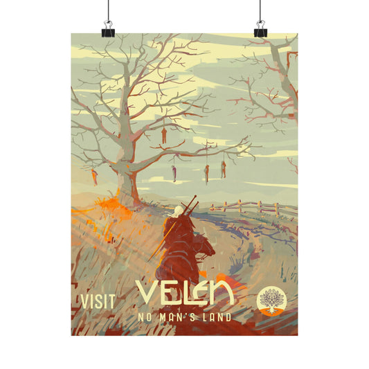 Visit Velen Travel Poster