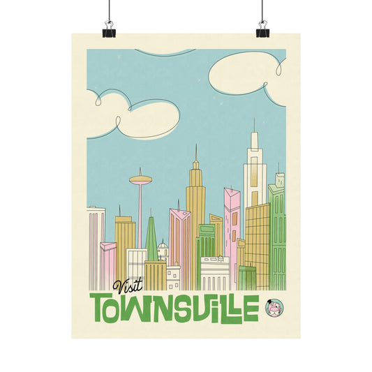 Visit Townsville Travel Poster