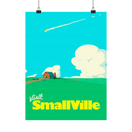 Visit Smallville Travel Poster