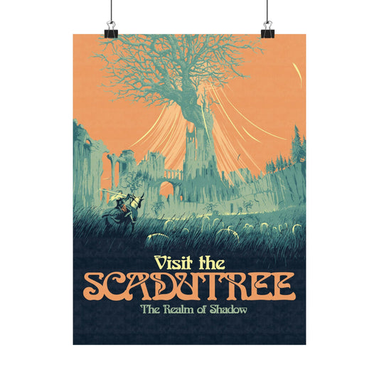 Visit The Scadutree Travel Poster