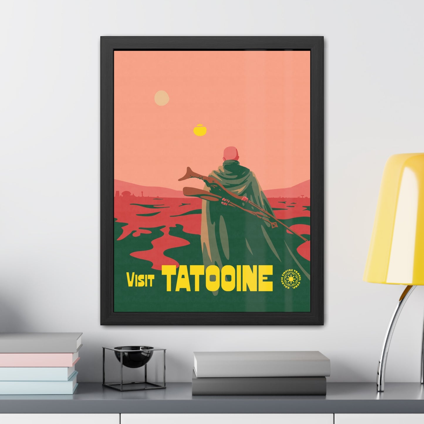 Visit Tatooine Poster (Framed)