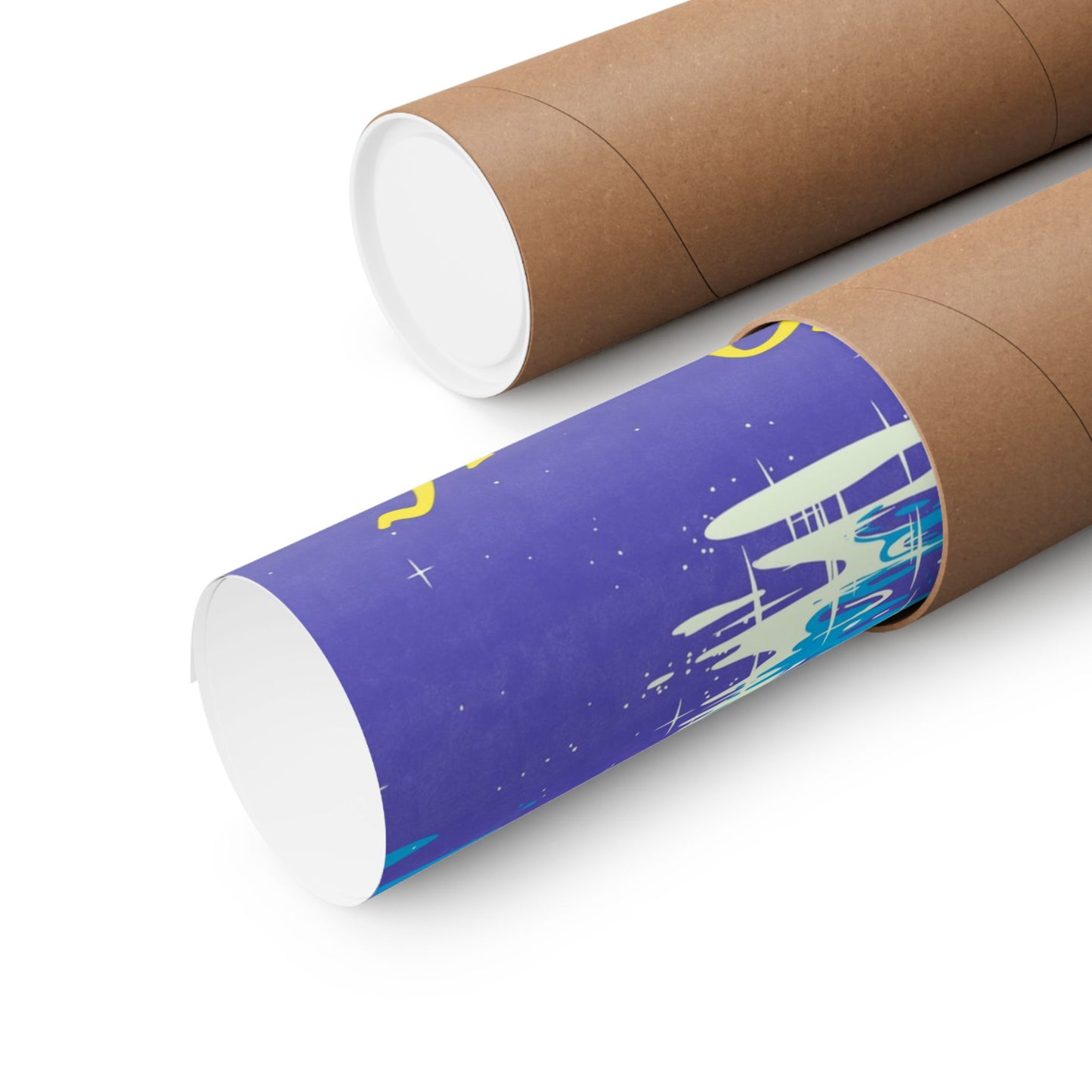 Visit Moon Castle Travel Poster