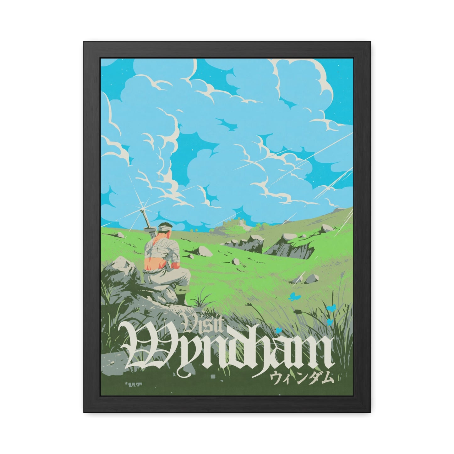Visit Wyndham Travel Poster (Framed)