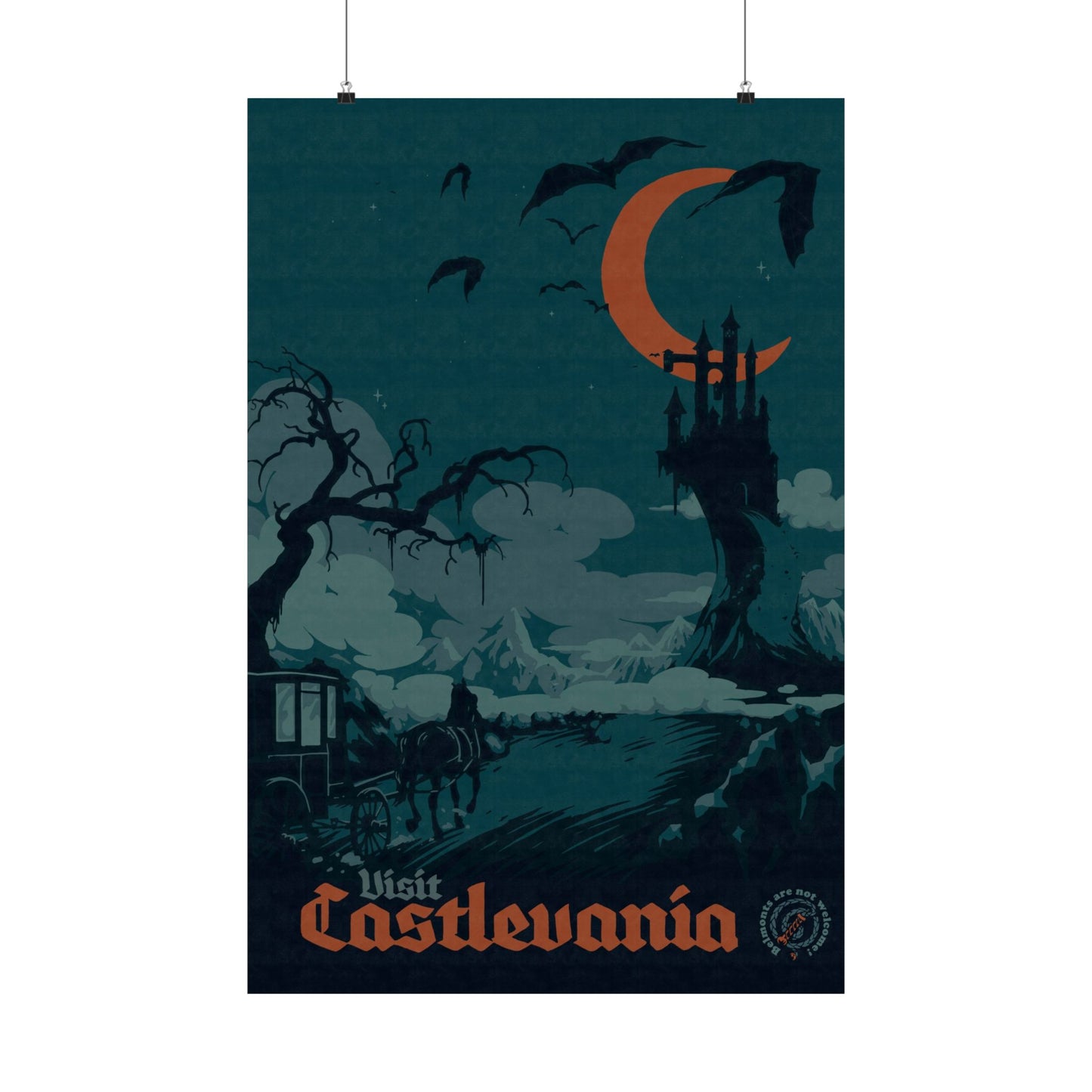 Visit Castlevania Poster