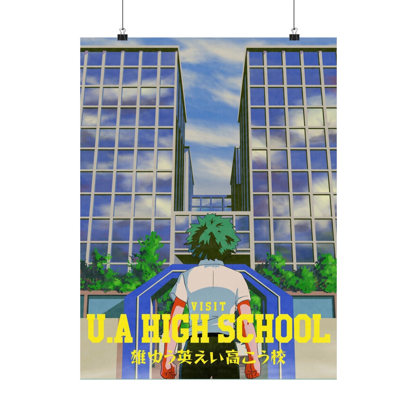 Visit UA High School Travel Poster