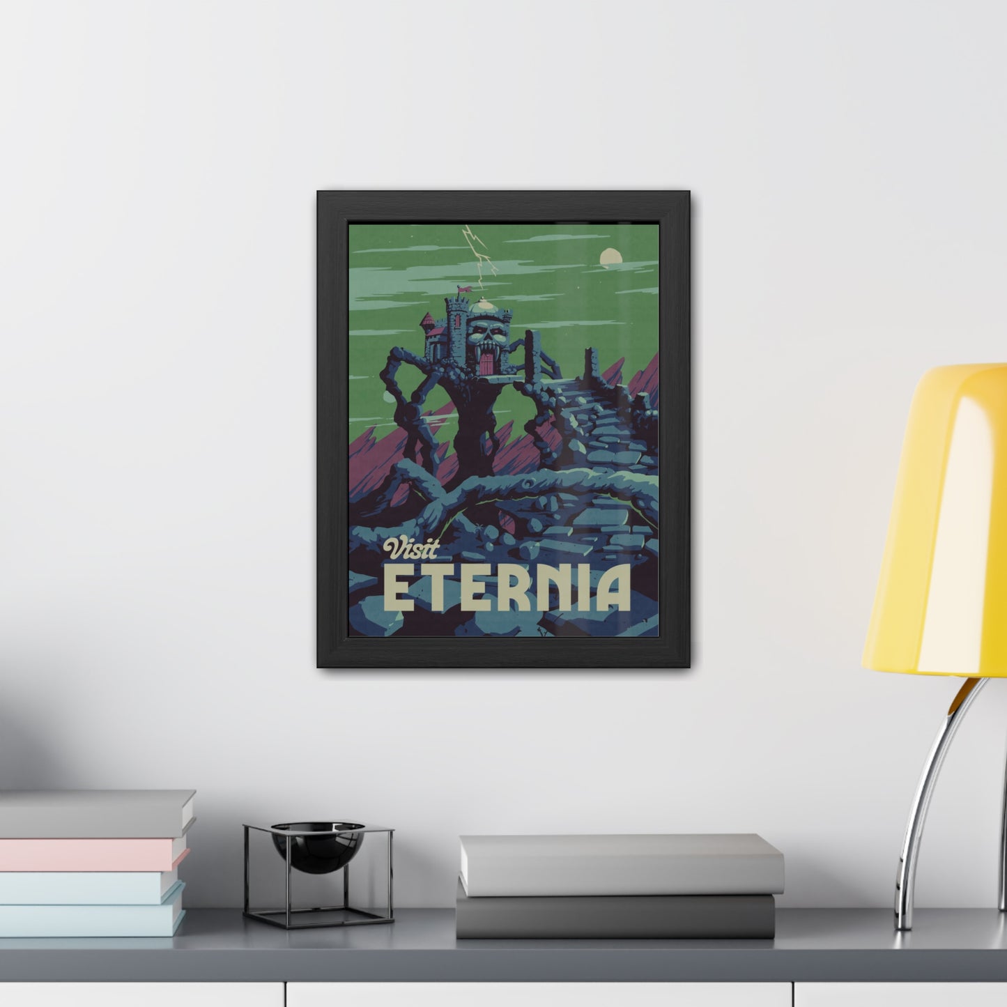 Visit Eternia Travel Poster (Framed)