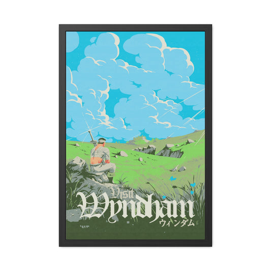 Visit Wyndham Travel Poster (Framed)