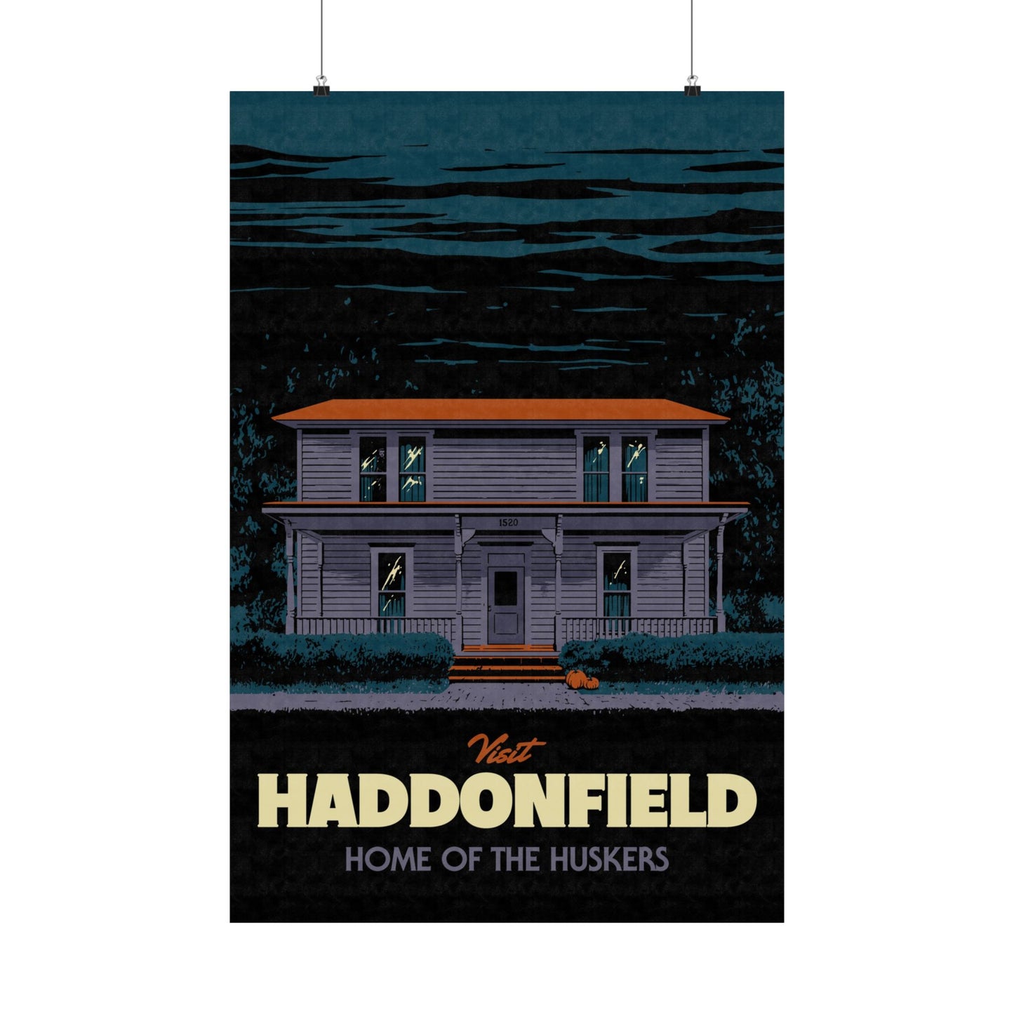 Visit Haddonfield Travel Poster