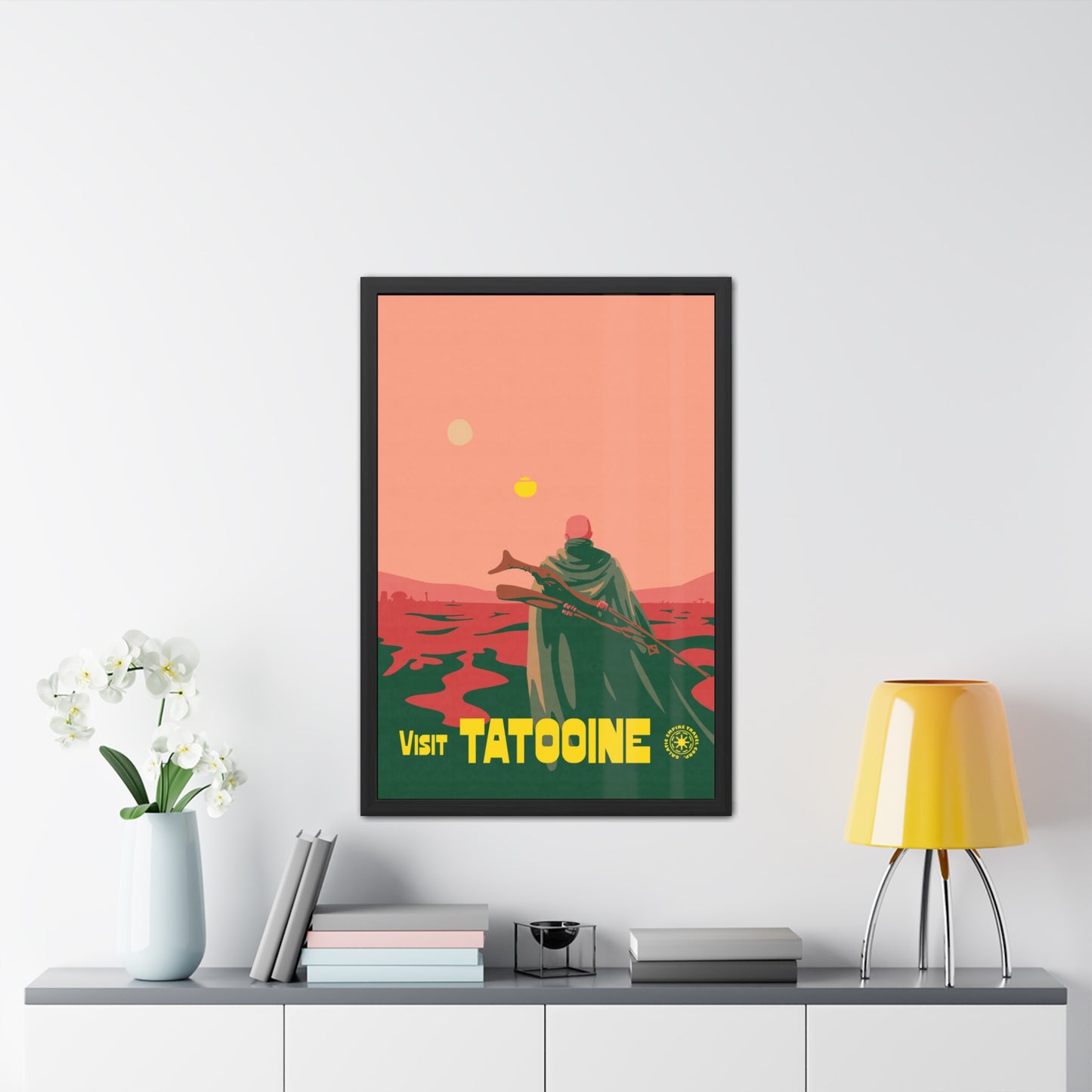 Visit Tatooine Poster (Framed)