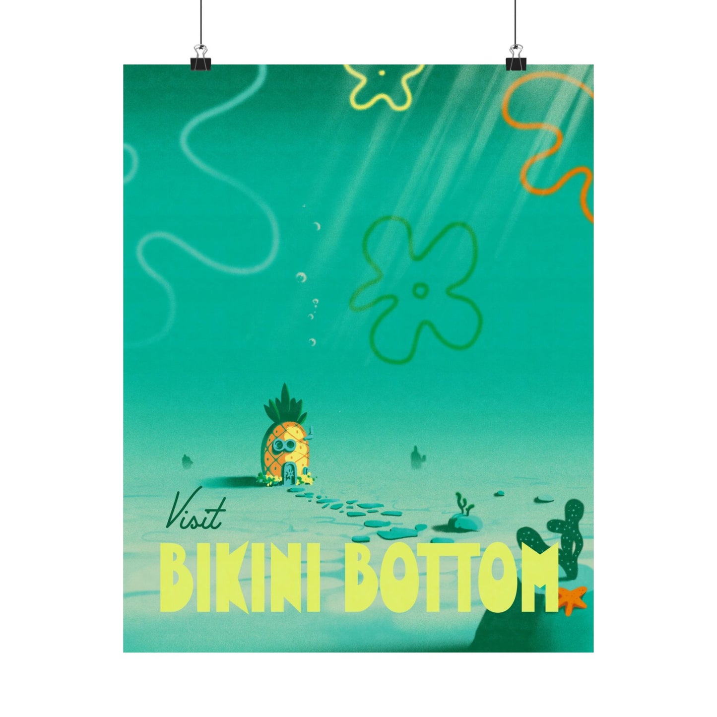 Visit Bikini Bottom Poster