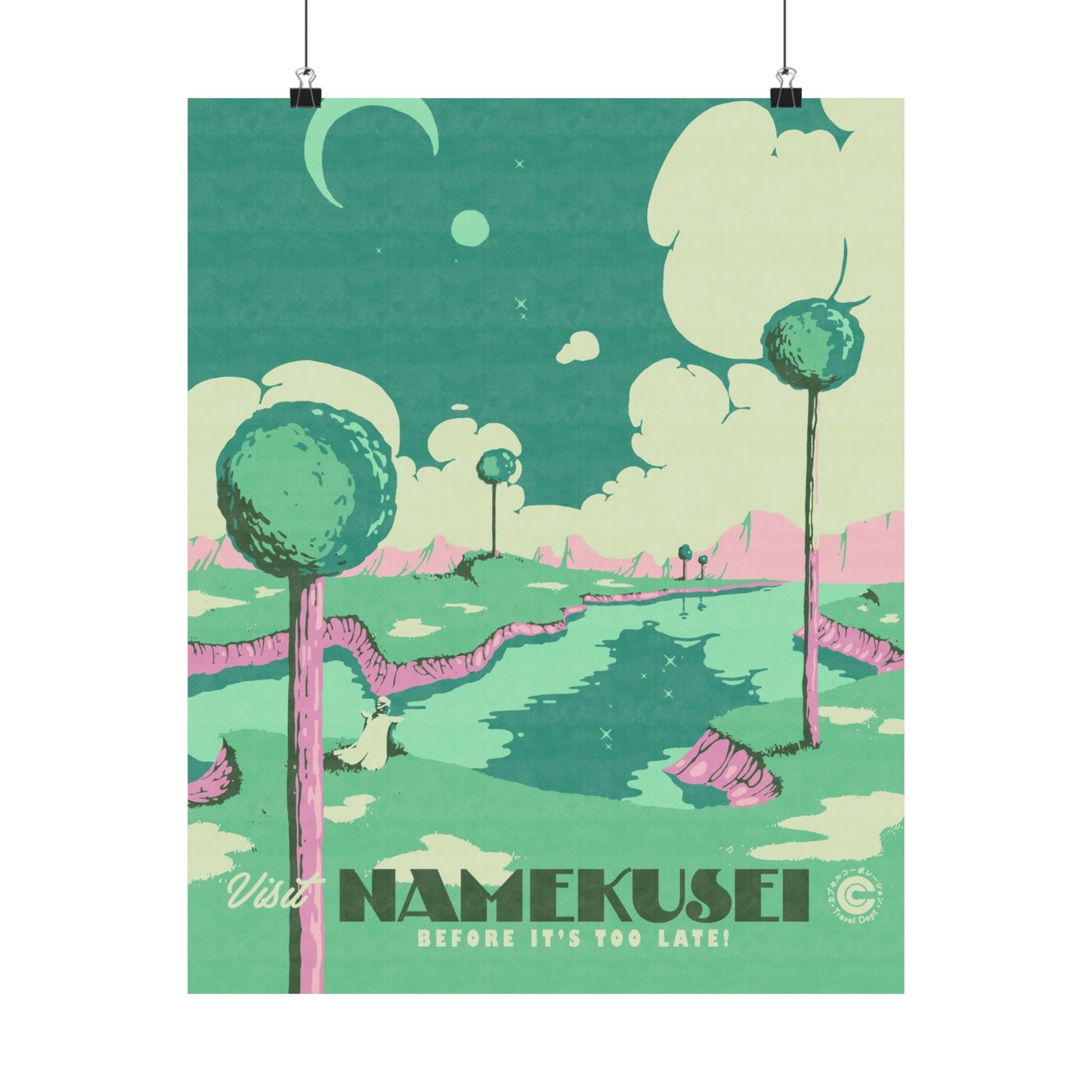 Visit Namekusei Travel Poster