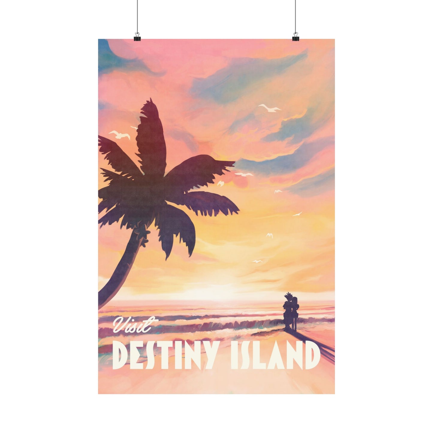 Visit Destiny Island Travel Poster