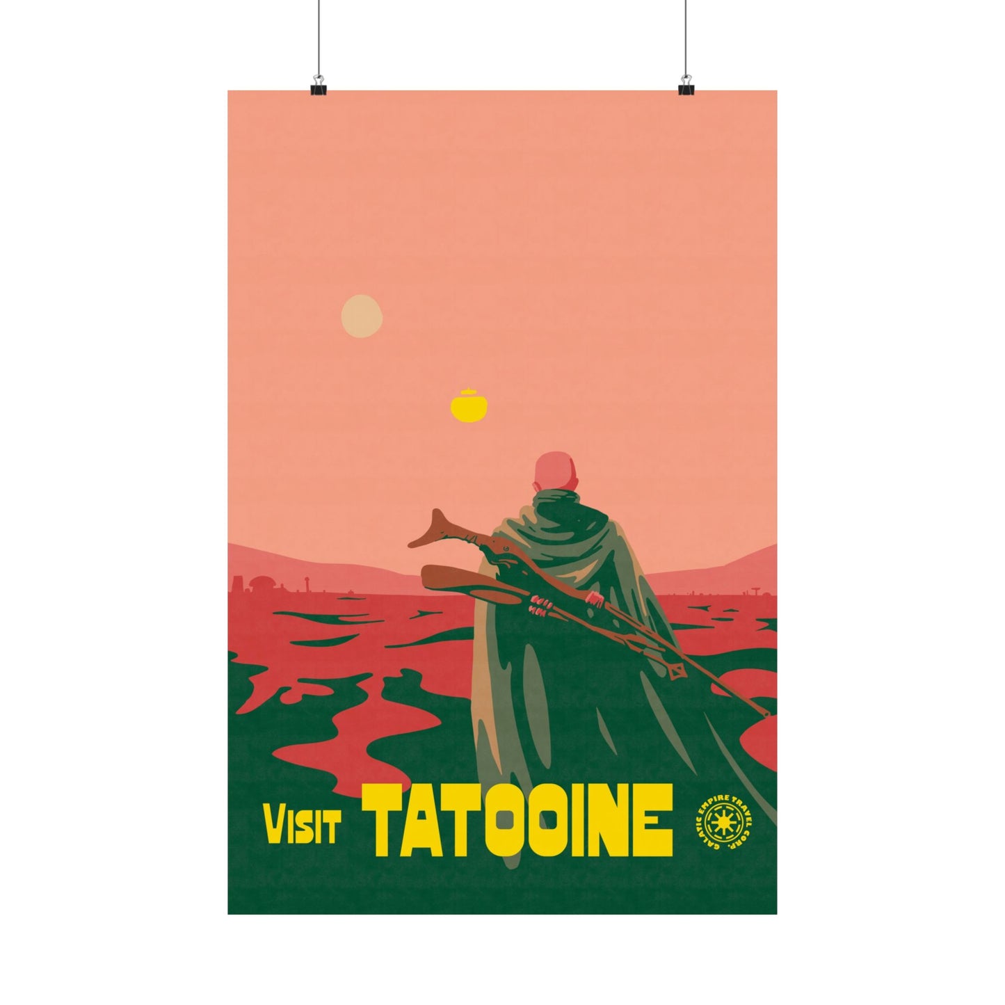 Visit Tatooine Poster