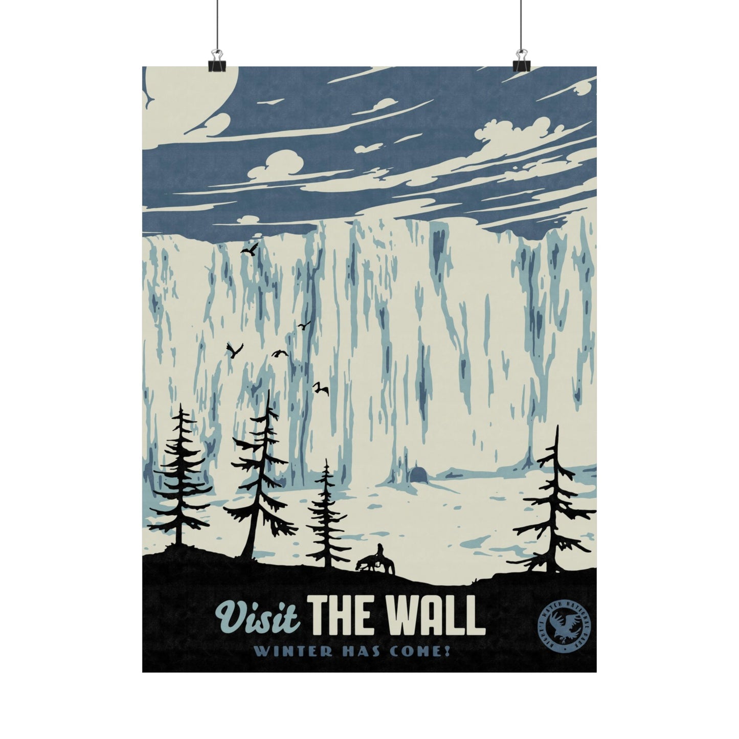 Visit The Wall Travel Poster