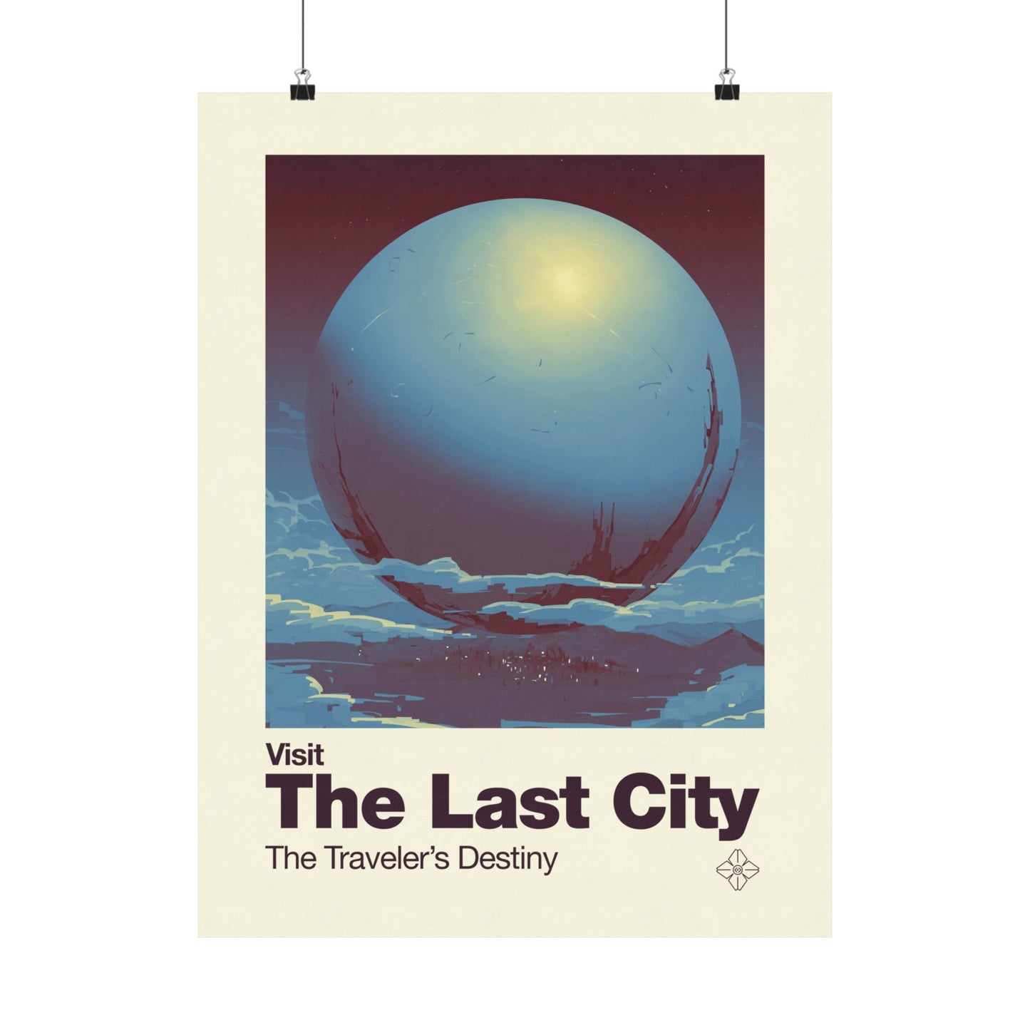 Visit The Last City Travel Poster