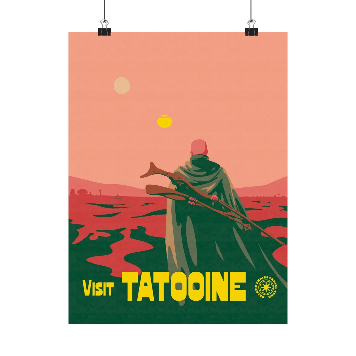 Visit Tatooine Poster