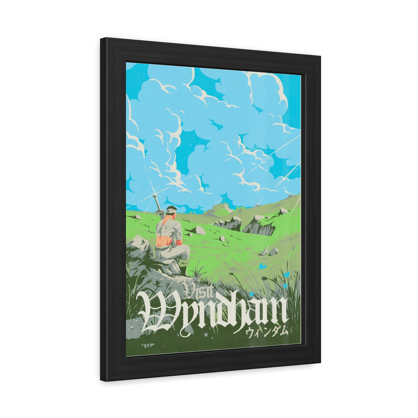 Visit Wyndham Travel Poster (Framed)