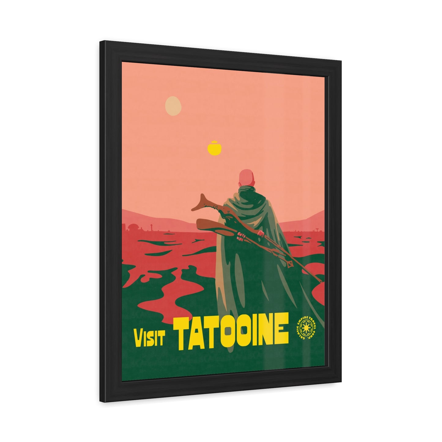 Visit Tatooine Poster (Framed)