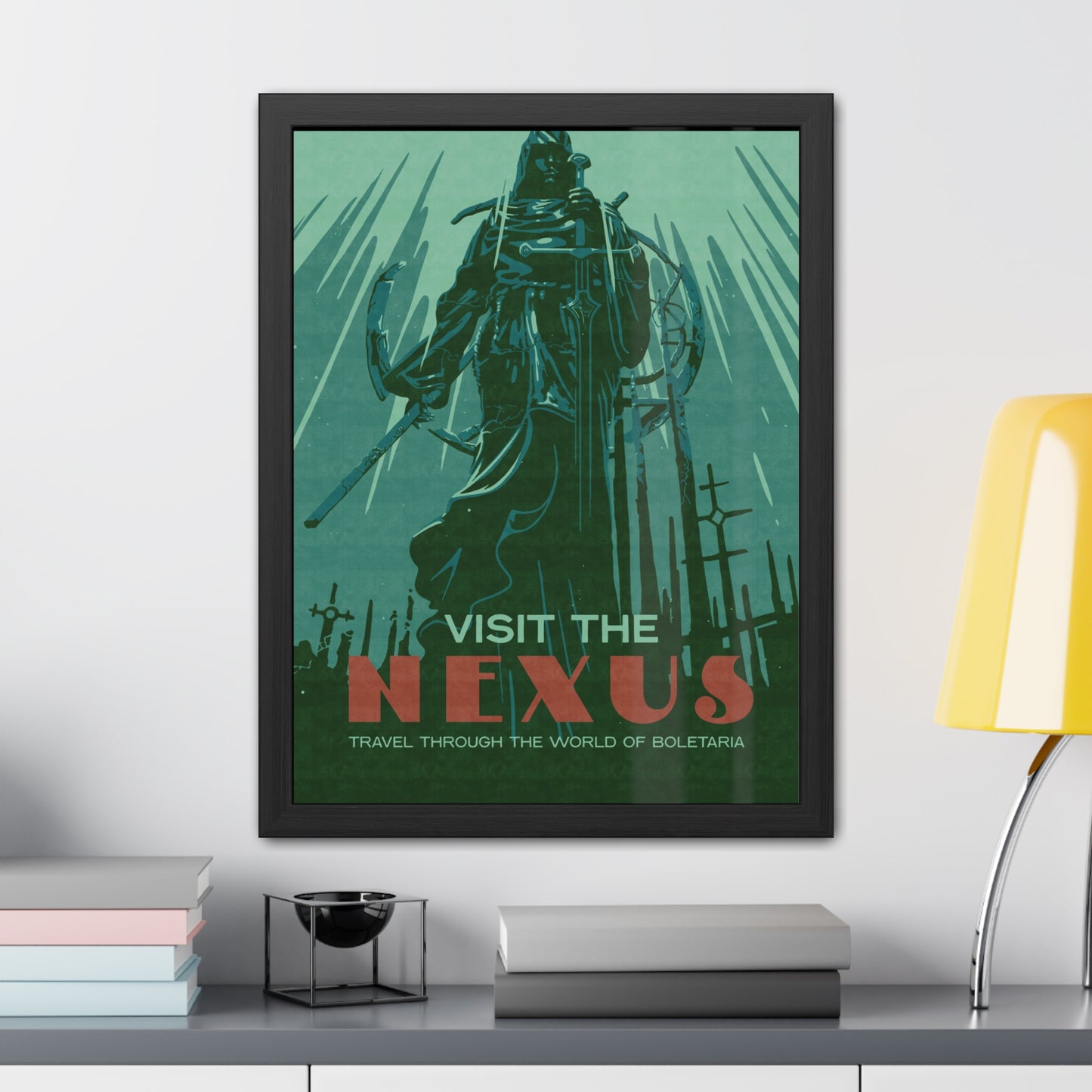 Visit The Nexus Travel Poster (Framed)