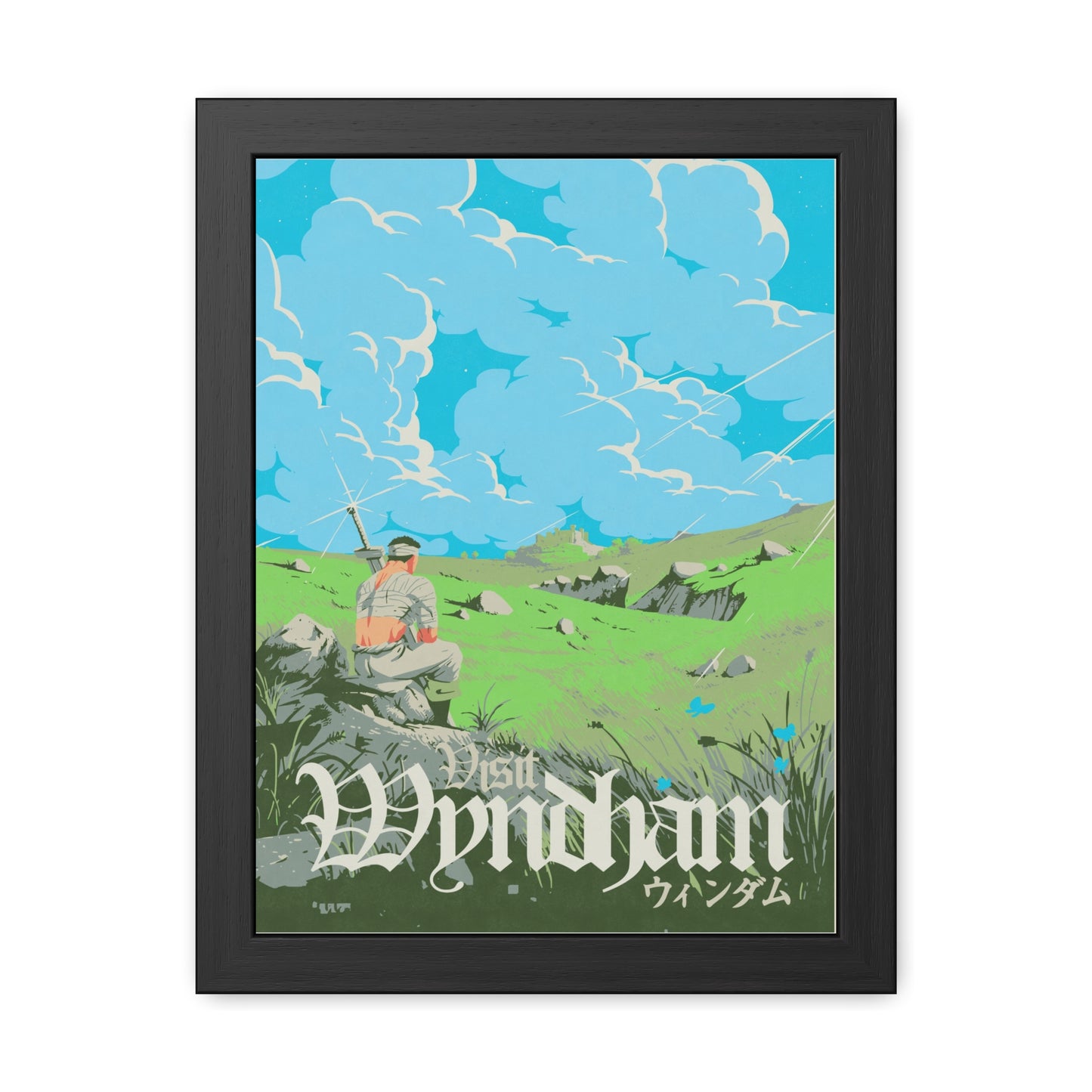 Visit Wyndham Travel Poster (Framed)
