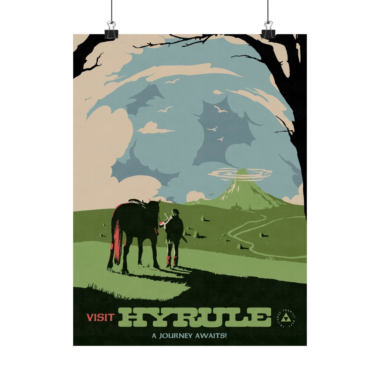 Visit Hero Travel Poster