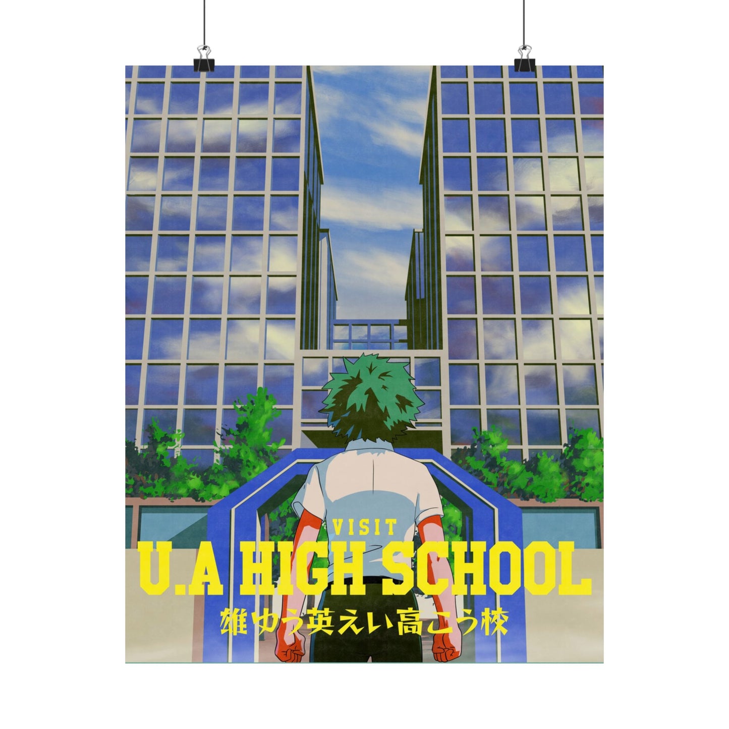 Visit UA High School Travel Poster