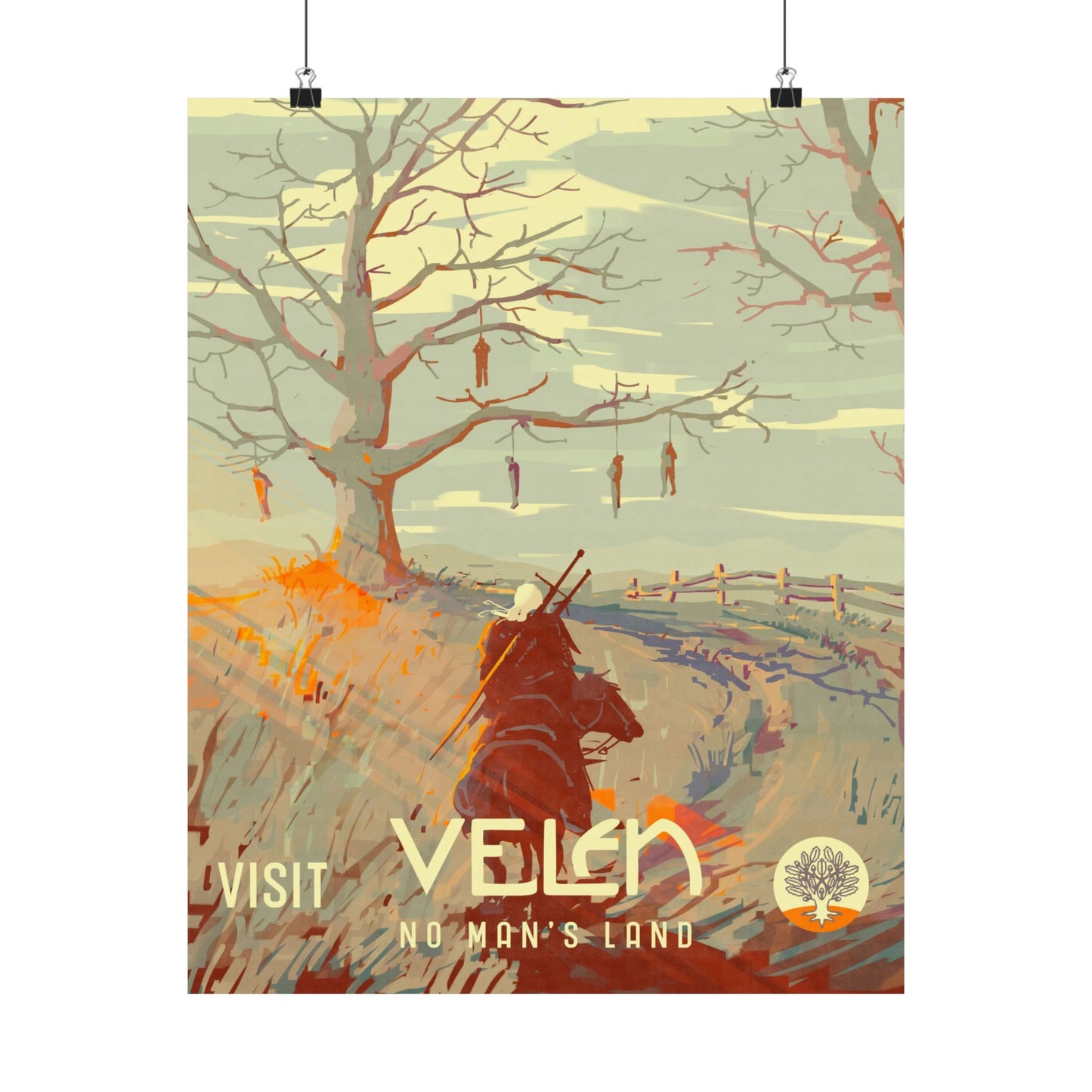 Visit Velen Travel Poster