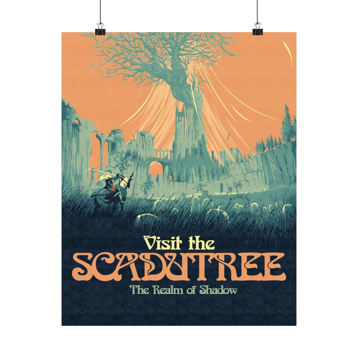 Visit The Scadutree Travel Poster