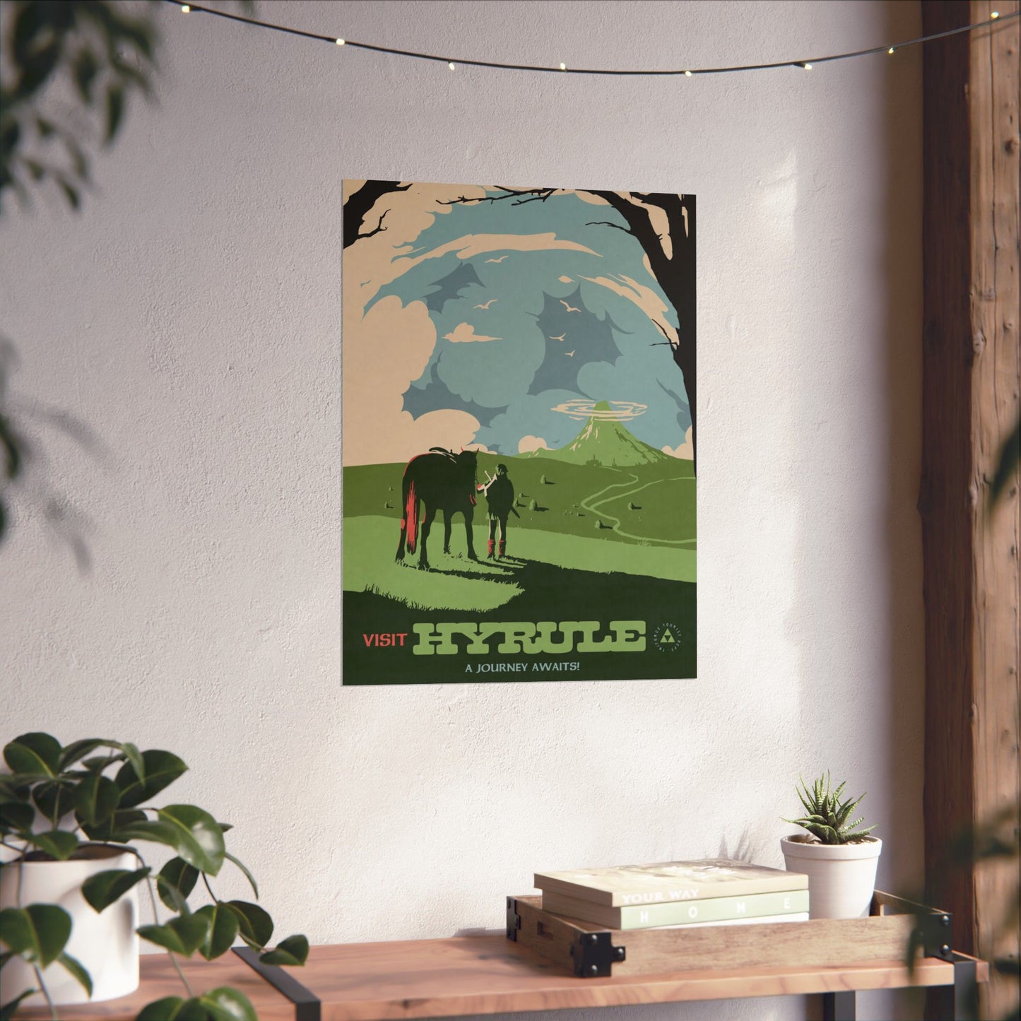 Visit Hero Travel Poster