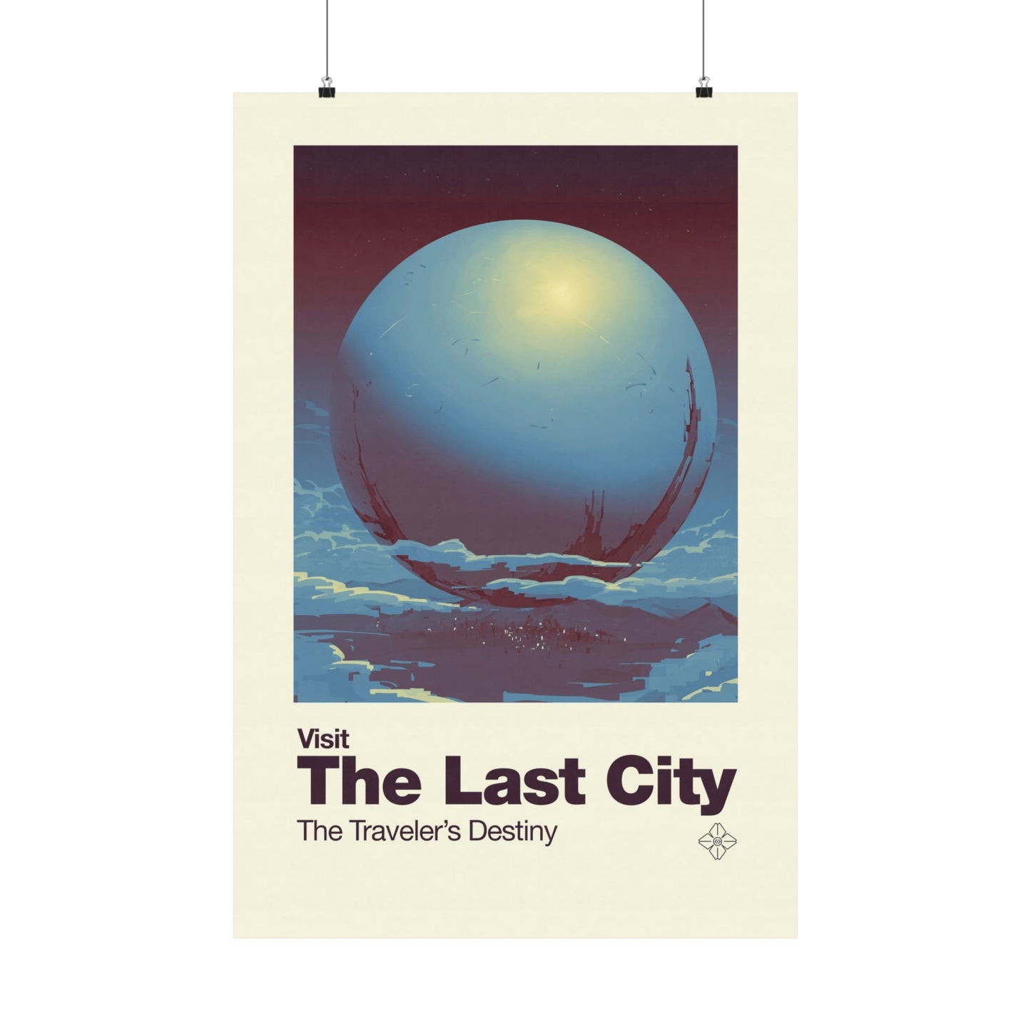 Visit The Last City Travel Poster