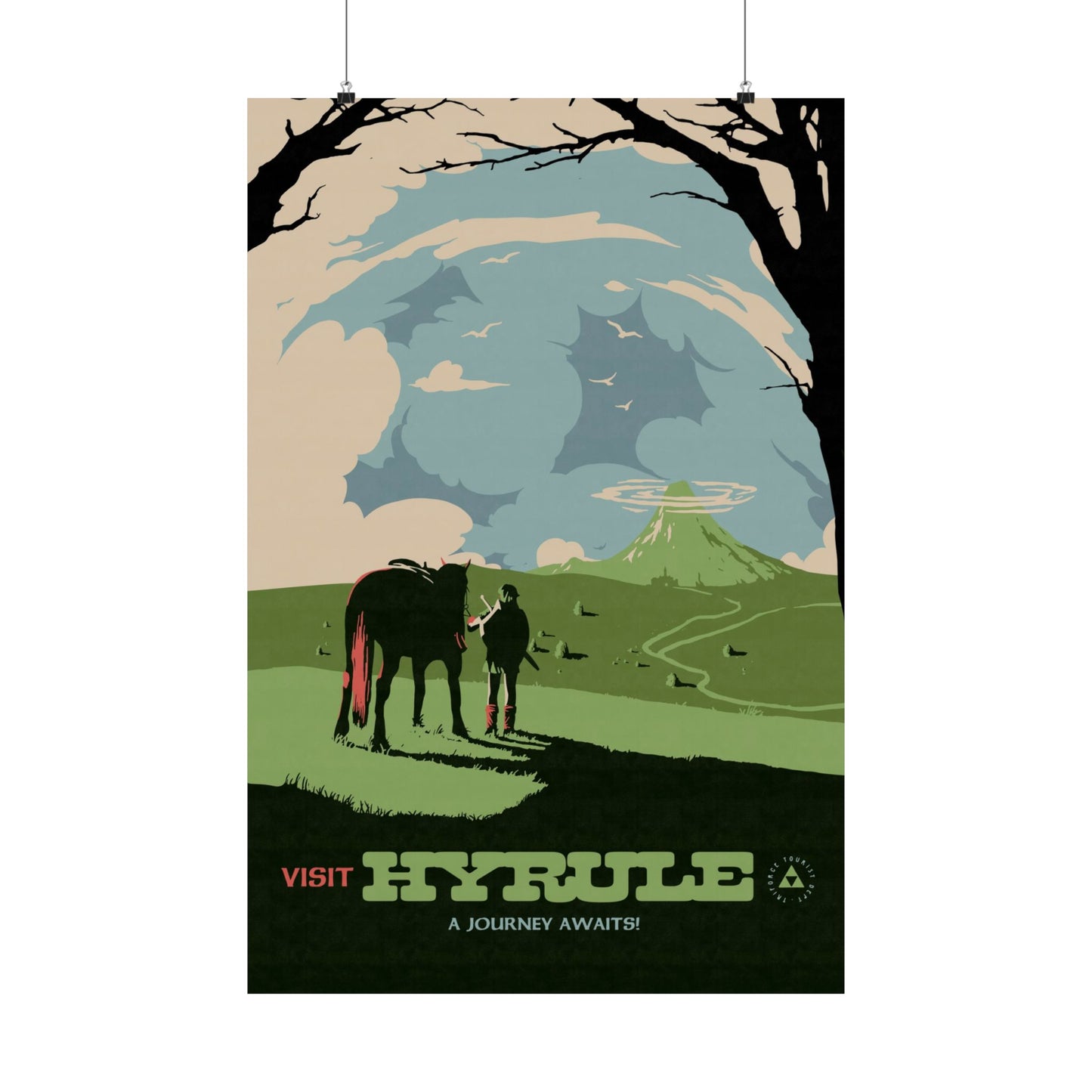 Visit Hero Travel Poster