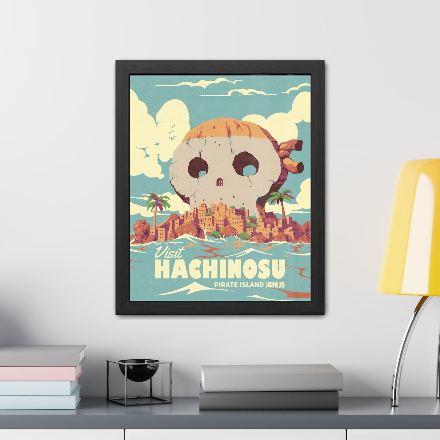 Visit Hachinosu Travel Poster (Framed)