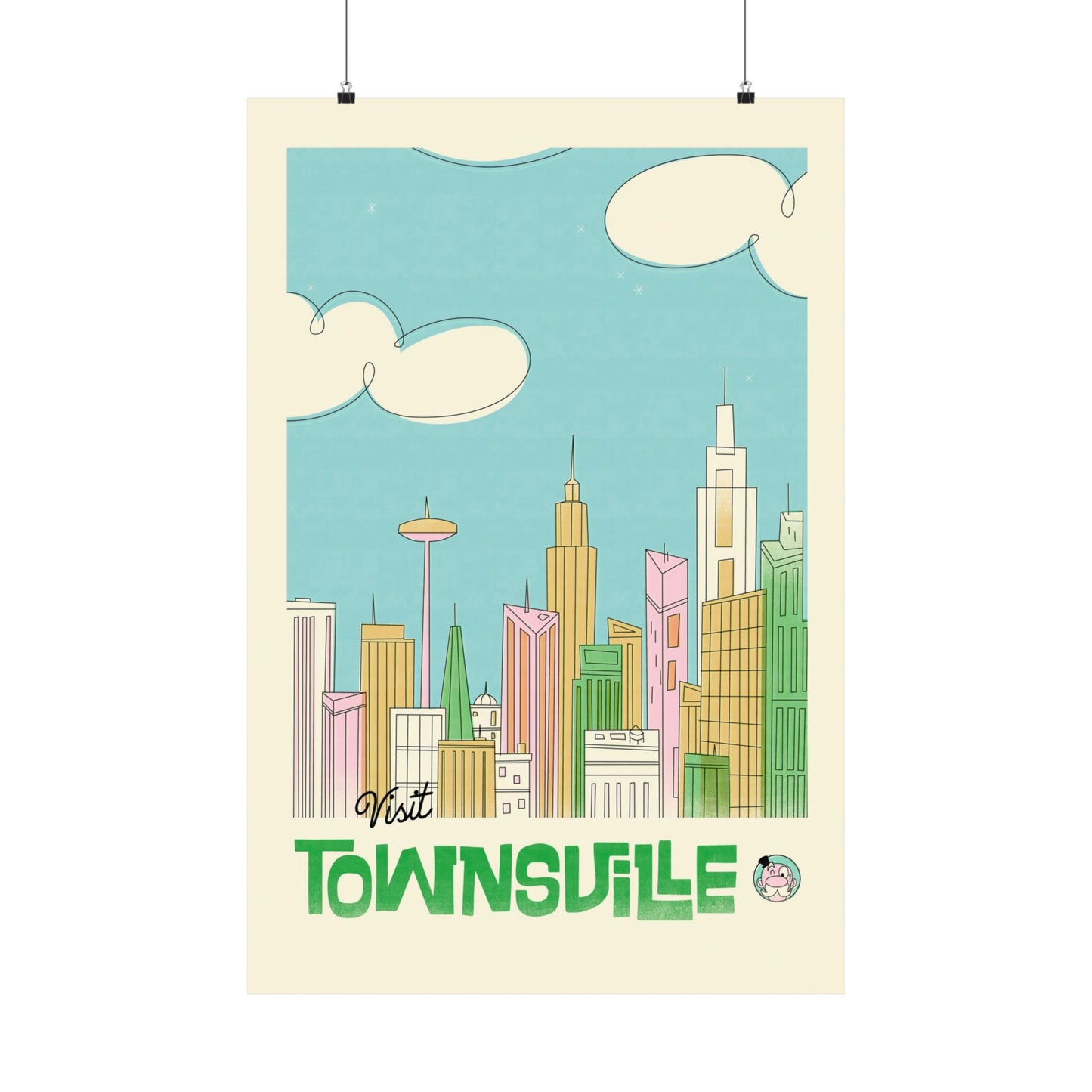 Visit Townsville Travel Poster