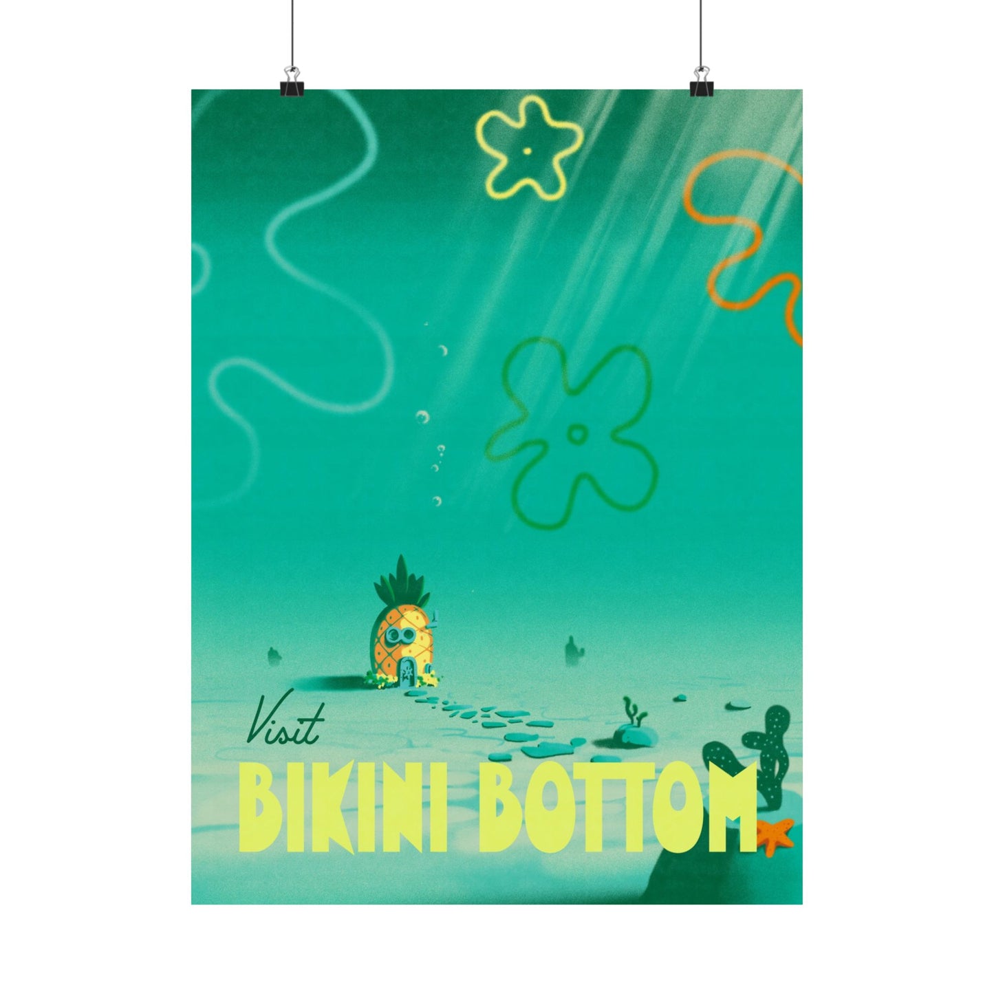 Visit Bikini Bottom Poster