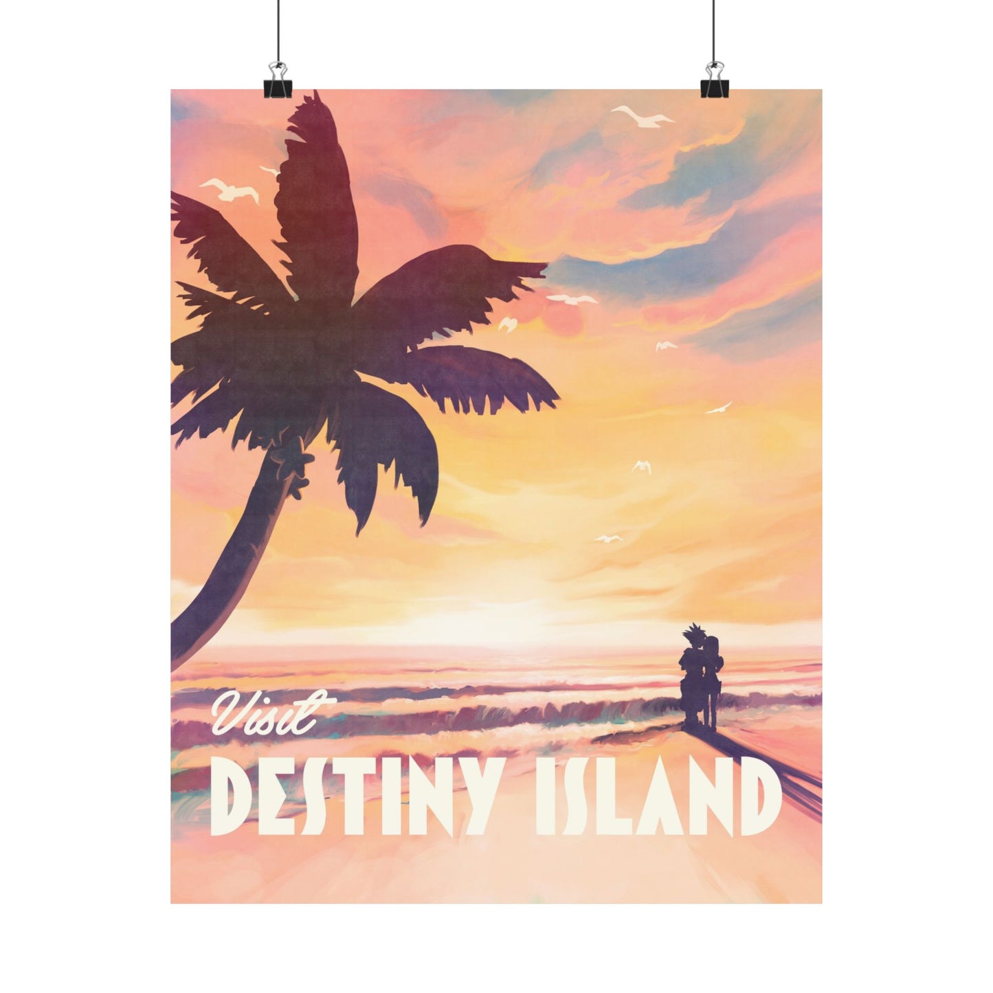 Visit Destiny Island Travel Poster