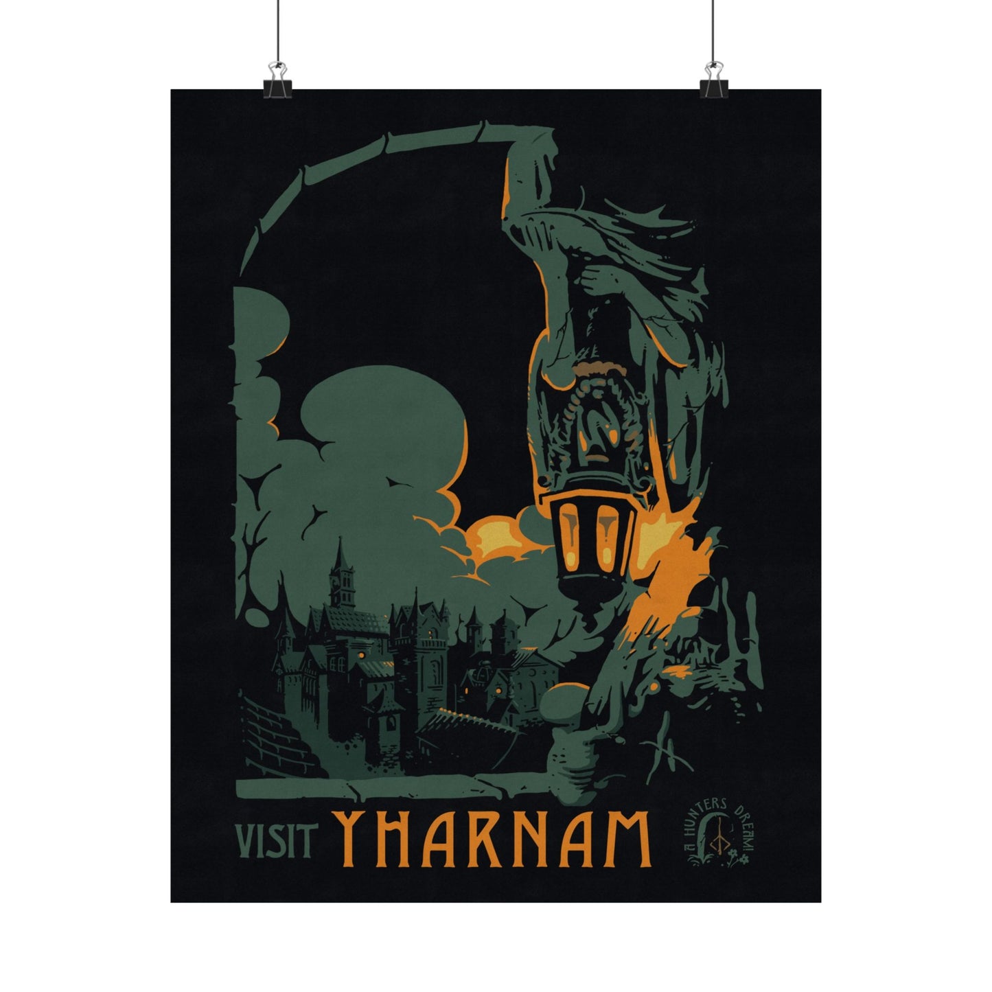 Visit Yharnam Travel Poster