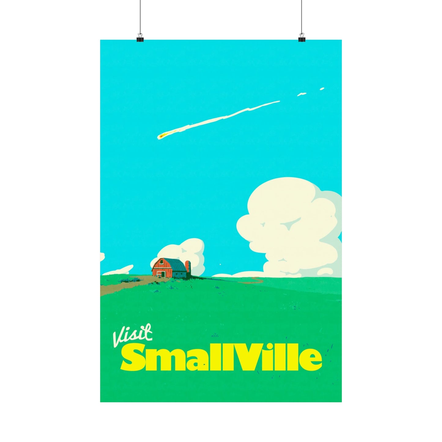 Visit Smallville Travel Poster