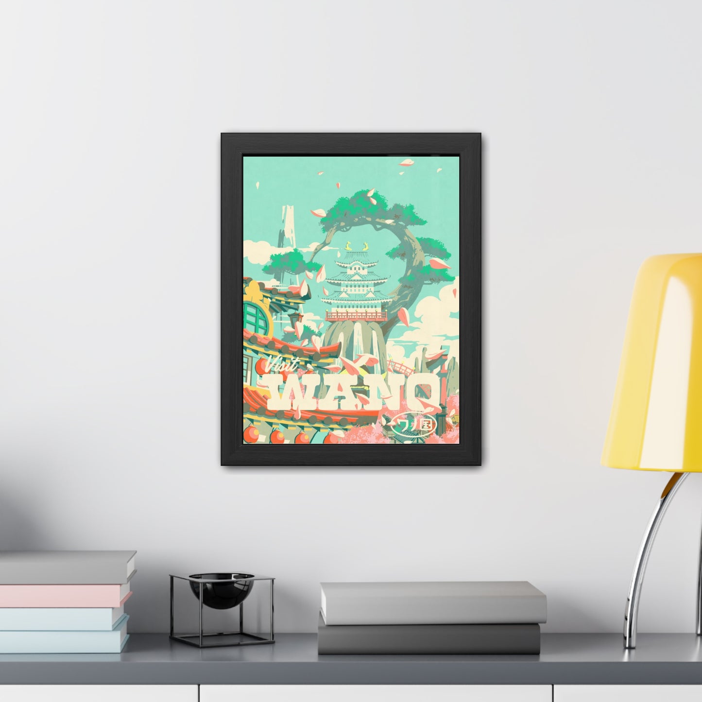 Visit Wano Travel Poster (Framed)