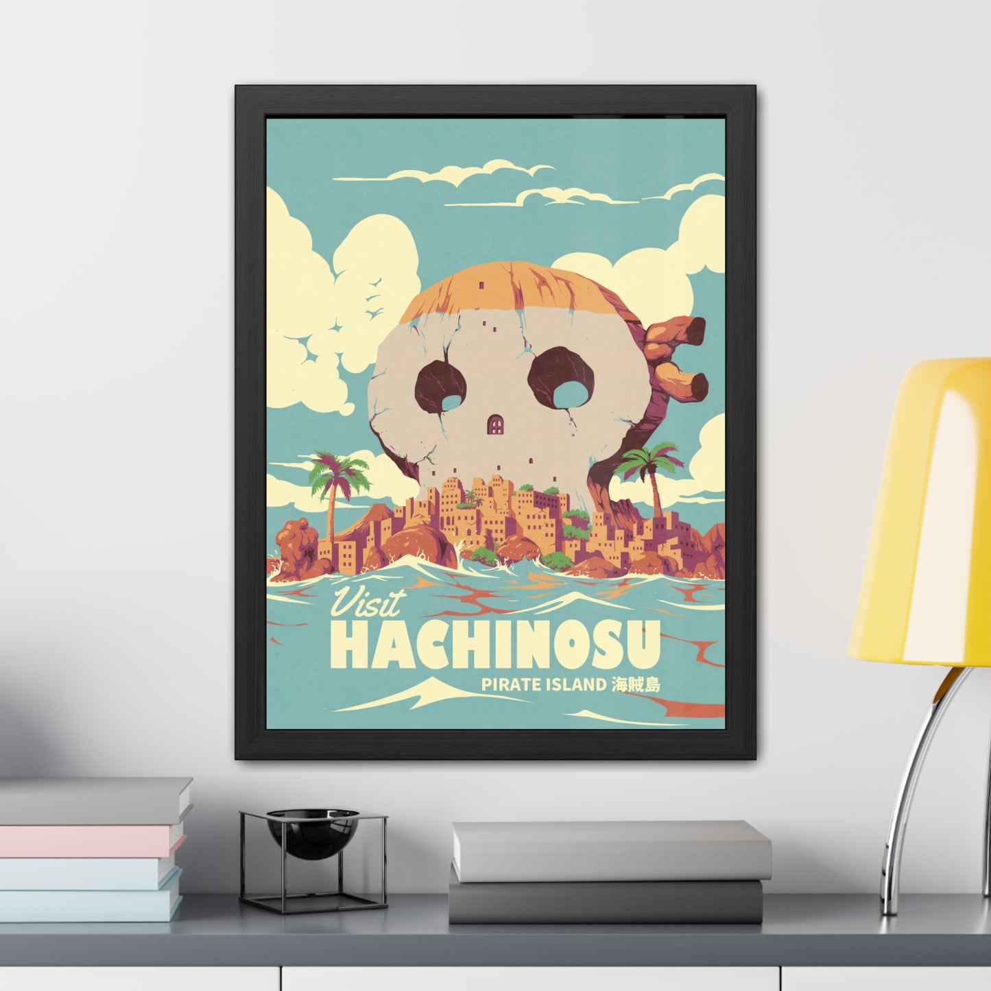 Visit Hachinosu Travel Poster (Framed)