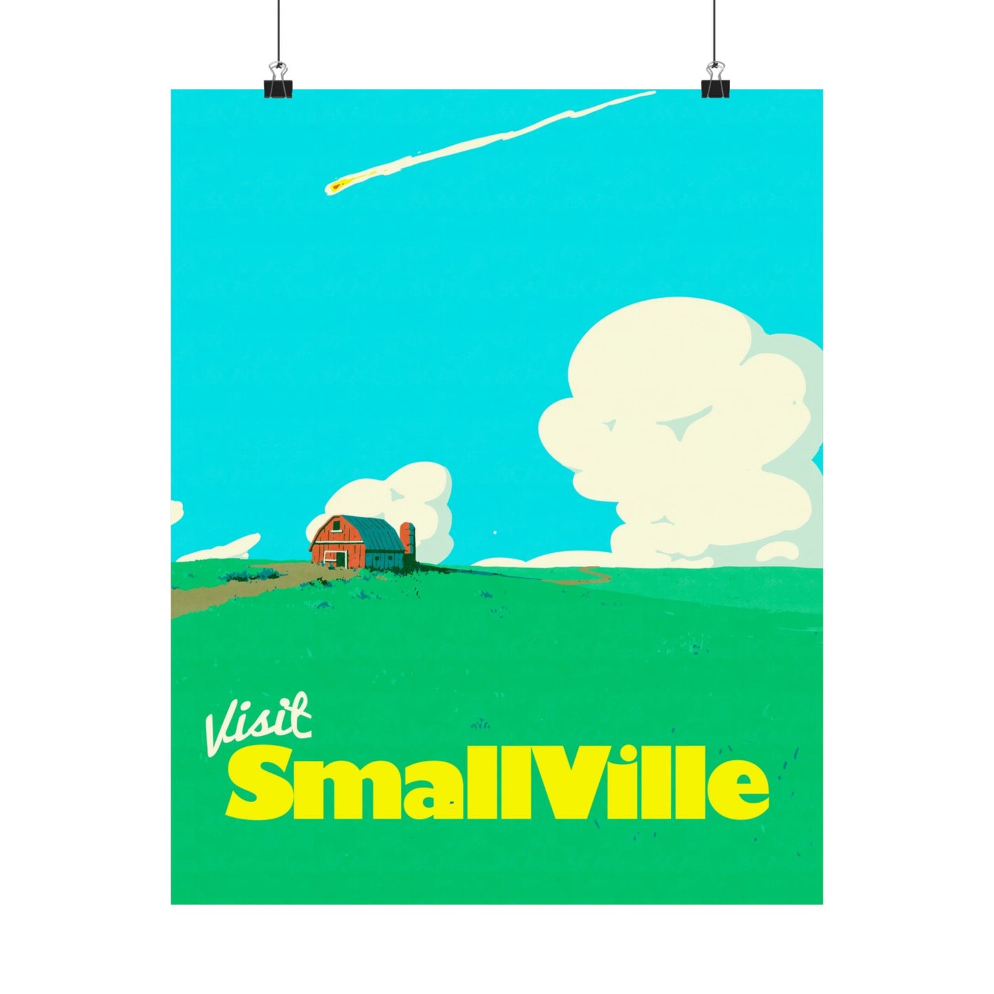 Visit Smallville Travel Poster