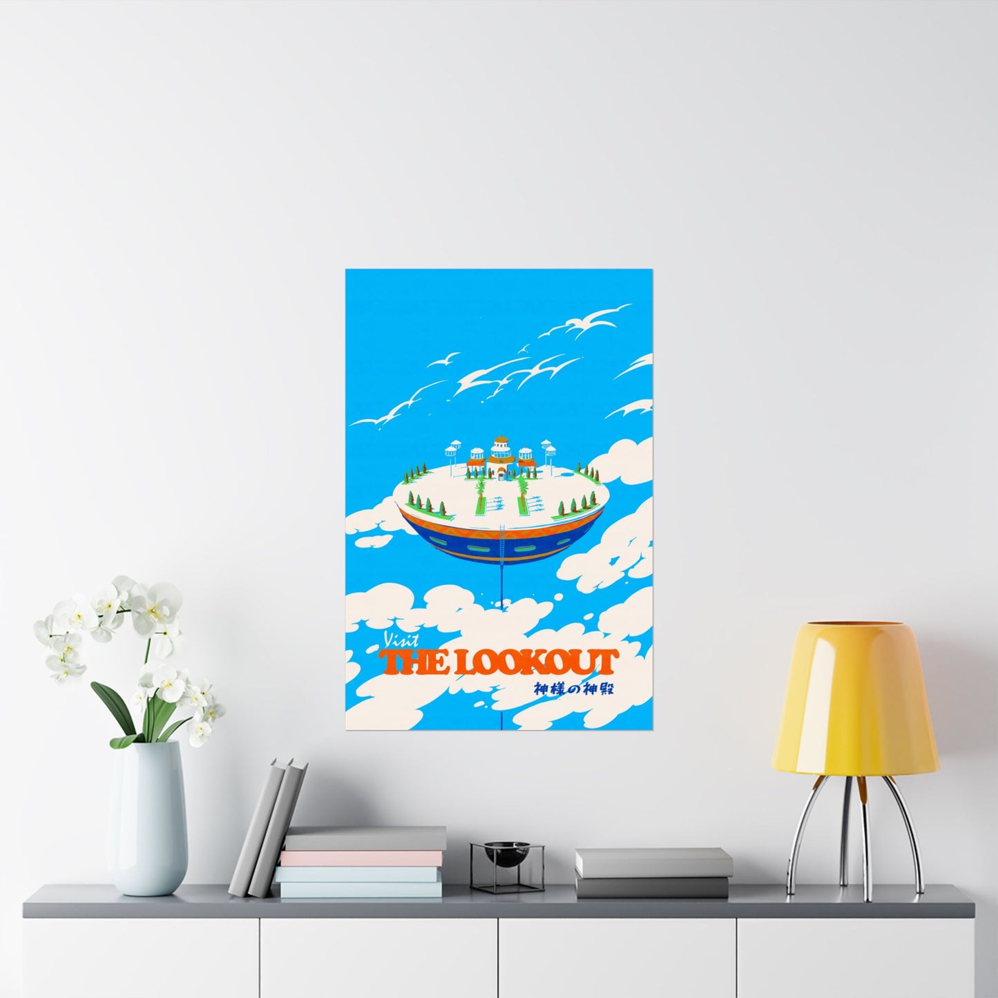 Visit The Lookout Travel Poster