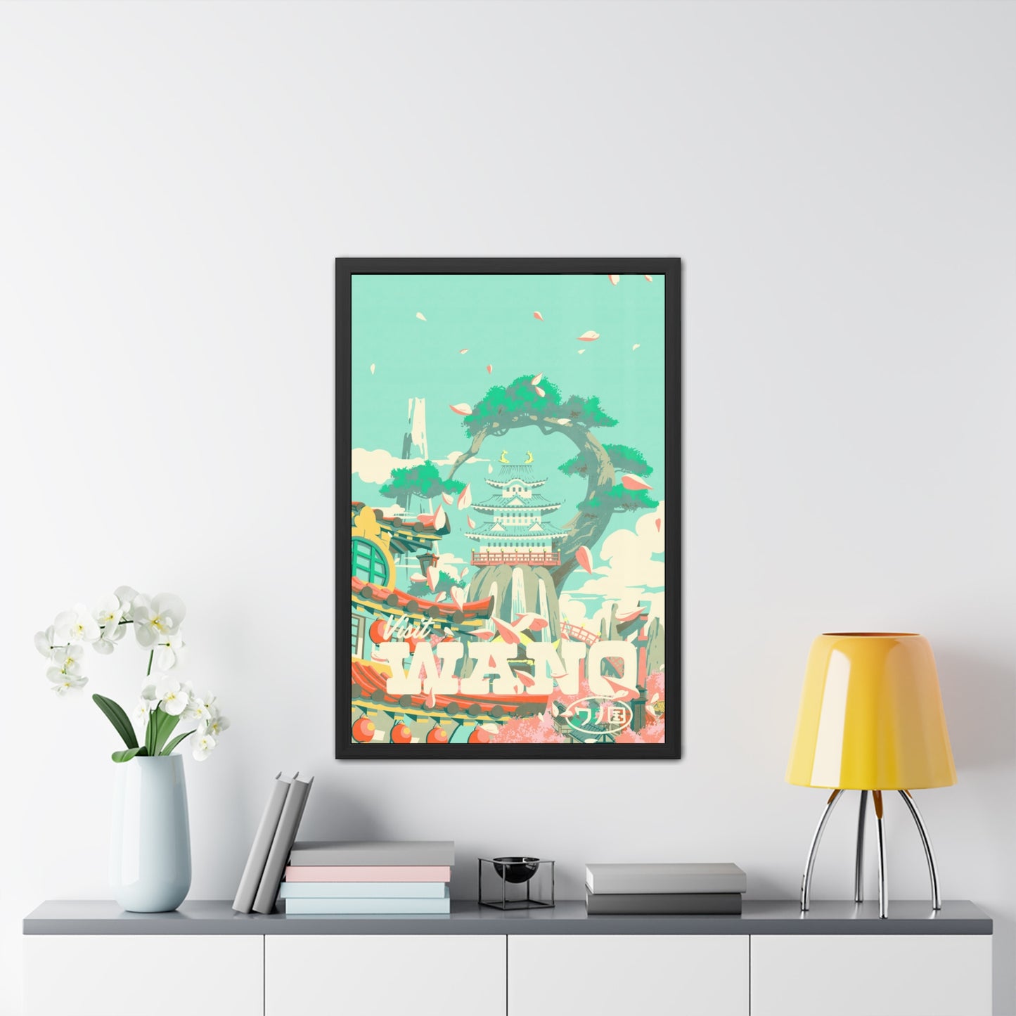 Visit Wano Travel Poster (Framed)