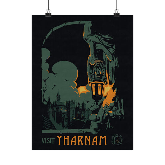 Visit Yharnam Travel Poster