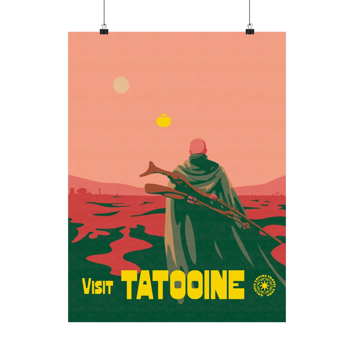 Visit Tatooine Poster
